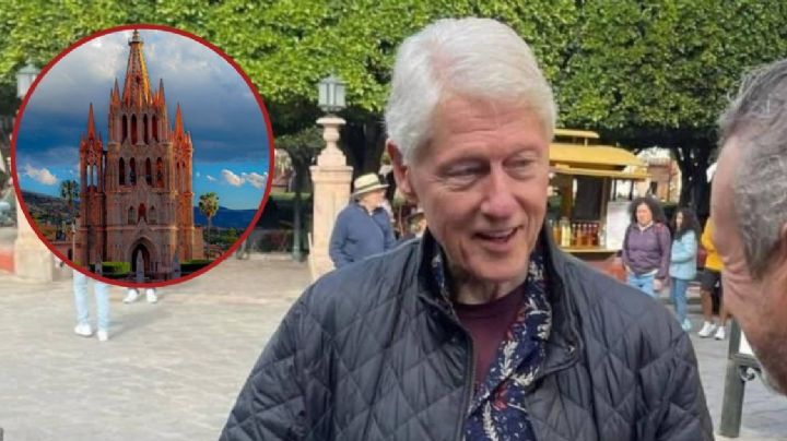 Bill Clinton y Hillary se pasean en San Miguel de Allende