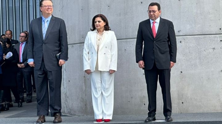 Mónica Soto: Dos magistrados ausentes en el primer acto público de la magistrada presidenta