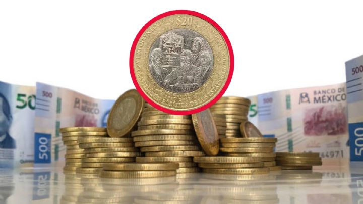 Así es la moneda de 20 pesos que comprará los regalos del 14 de febrero