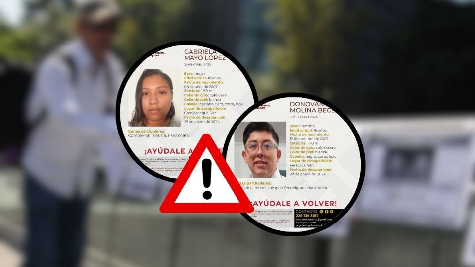 Buscan a 9 menores desaparecidos en el estado de Veracruz