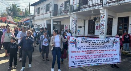Artesanas piden no enseñar a bordar tenangos al Instituto de Capacitación de Hidalgo