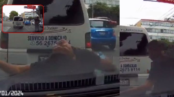Así es la nueva extorsión a automovilistas en CDMX, el “montaje” del atropellado | VIDEO