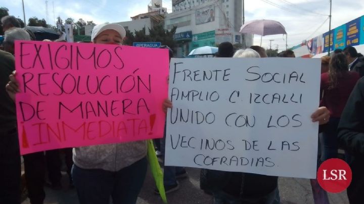 Escasez de agua: Vecinos de Cuautitlán amagan con no pagar recibo anual