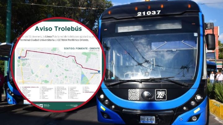 Trolebús CDMX: Anuncian nueva ampliación de la Línea 7; estos son los horarios y estaciones
