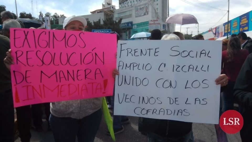 Amenazan vecinos de Cuautitlán Izcalli con abstenerse hacer el pago anual de agua por carecer del servicio