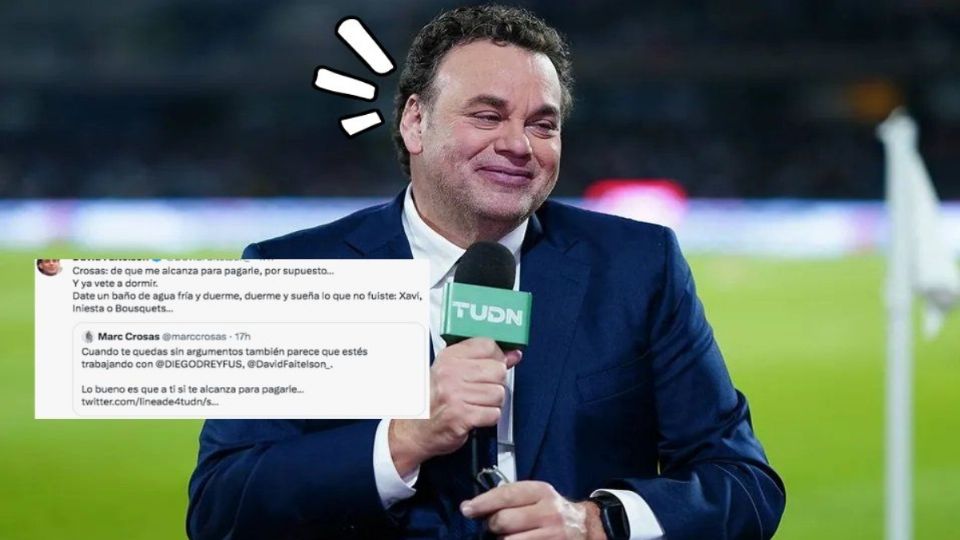 La pelea entre David Faitelson y es jugador de Cruz Azul