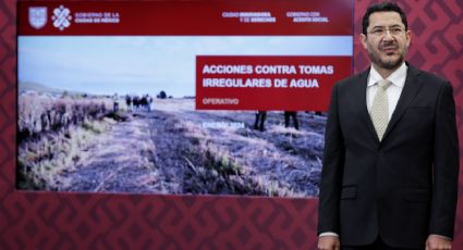 Batres dice que irá contra tomas irregulares de agua en CDMX