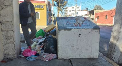 Calles llenas de basura en Pachuca, Tandem Ride dejó la recolección al municipio