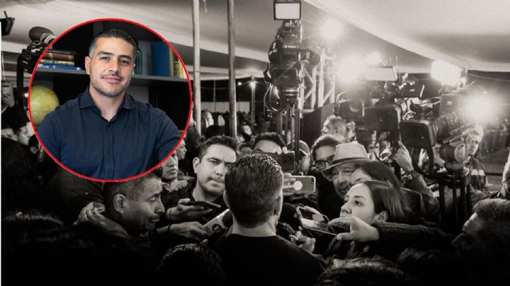 Harfuch reaparece para felicitar a los periodistas