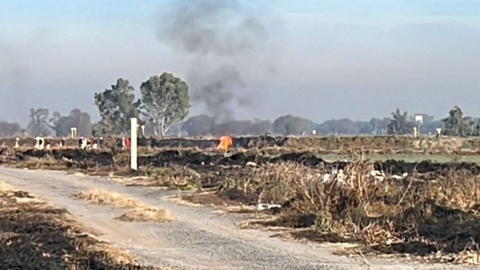 Huachicol Edomex: Incendio en ducto de Pemex causa pánico en Nextlalpan