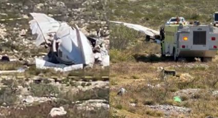 Se desploma avioneta en Coahuila, hay 4 muertos | VIDEO