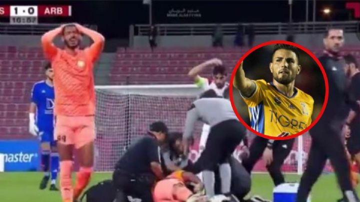 Andy Delort, exjugador de Tigres, se desploma y convulsiona en pleno partido; esto sabemos