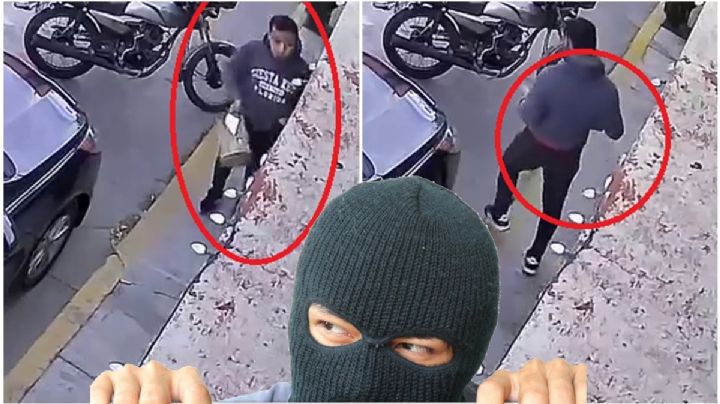 Repartidor encajoso de Uber finge entregar comida, pero cámara delata que la roba | VIDEO