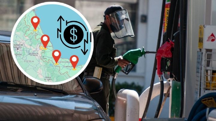 ¿Qué municipios de Veracruz tienen la gasolina más barata y cara del país?