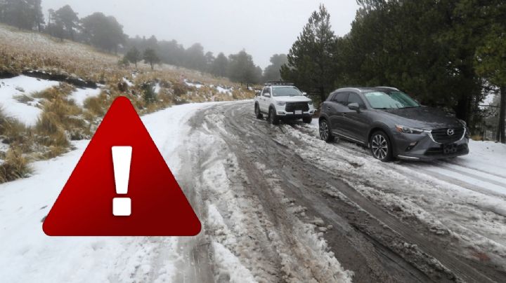 Frente frío 25, tormenta invernal y el otro fenómeno que "congelará" a estos estados de México