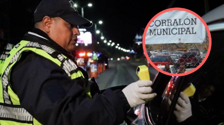 Policía de Pachuca quitó vehículo a casi 200 conductores que reprobaron el alcoholímetro