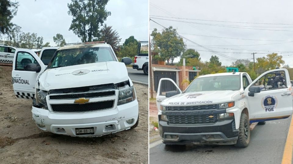 Áreas federales de seguridad revelaron que las camionetas iban tripuladas por integrantes del CJNG, cuyo objetivo era atacar a quien hasta hace un año fuera el lugarteniente de esa misma organización criminal: Alan Martínez Durán, “El Primo”