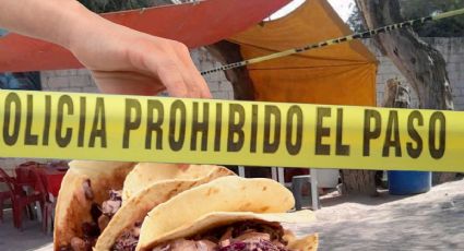 Comía un taco de carnitas cuando lo asesinaron a balazos; ocurrió en Hidalgo