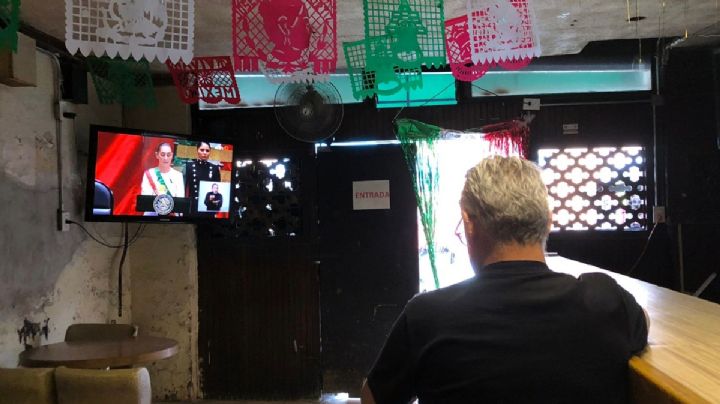 Así vio un cantinero la toma de protesta de Sheinbaum