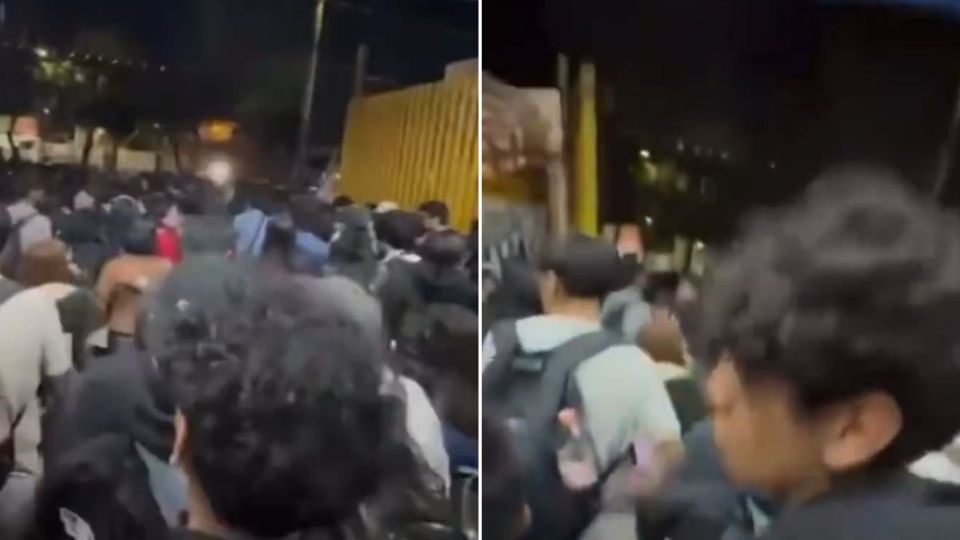 Una estudiante del plantel CCH Oriente compartió en redes sociales que el desalojo se debió, presuntamente, al suicidio de un alumno dentro de las instalaciones.