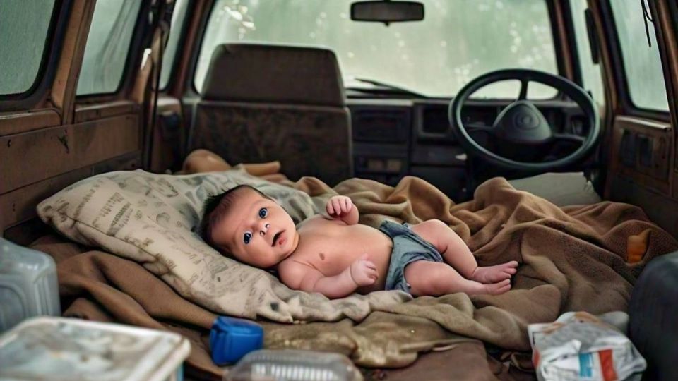 Un bebé que habiá sido robado fue encontrado en una camioneta, en Puebla