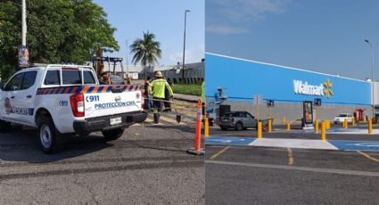 Accidente en Walmart de Veracruz enciende las alertas