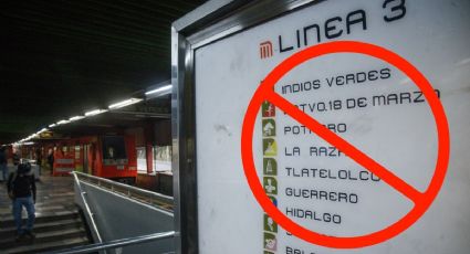 Línea 3 del Metro CDMX cierra sus puertas; esta es la fecha y la razón