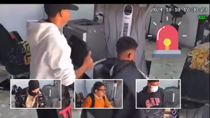 Sujeto asalta a barbero después de cortarse el cabello; queda grabado