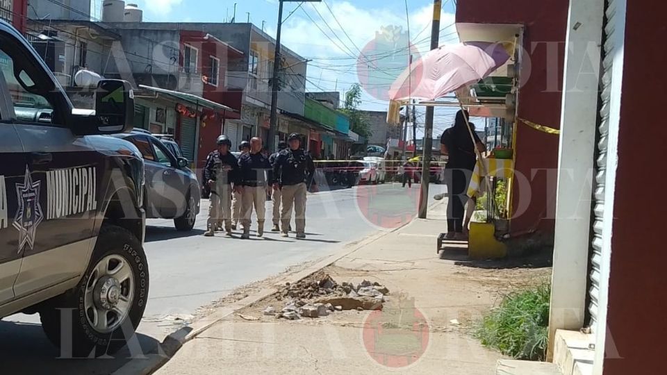 Luego de que fuera asesinada una persona y hombres armados atacaran a elementos de la Policía Municipal.
