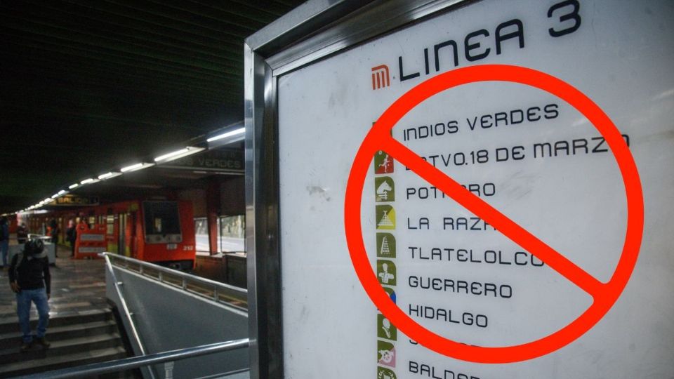 Línea 3 del Metro CDMX cierra sus puertas; esta es la fecha y la razón