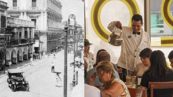 En este lugar estuvo el primer Café de La Parroquia, el tradicional de Veracruz