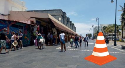 Esto sabemos del desalojo del Mercado de Artesanías del malecón de Veracruz