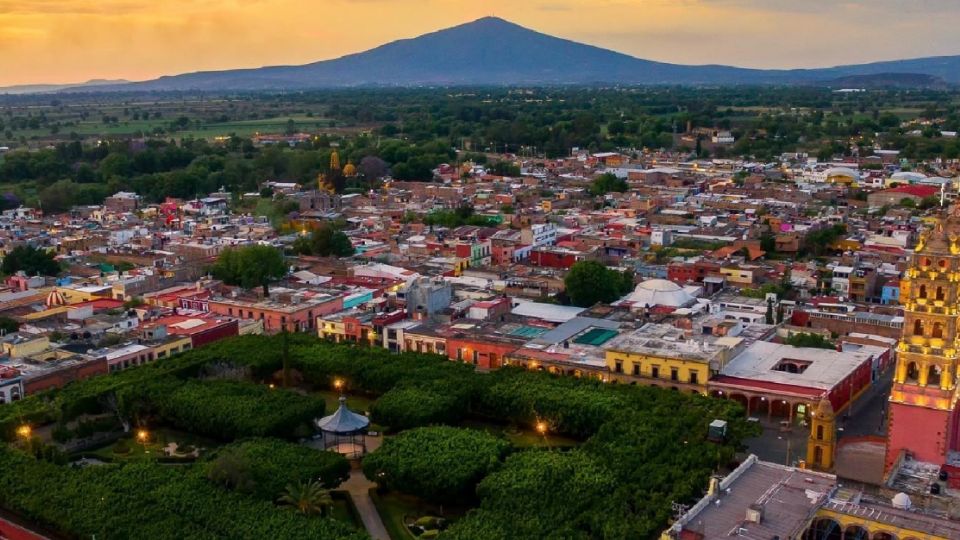 Cerro Culiacán, visto desde Salvatierra.