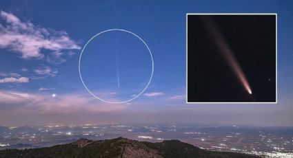 Así fue el paso del "cometa del siglo" por Veracruz, visible cada 80 mil años