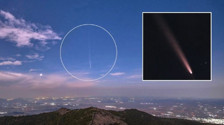 Así fue el paso del "cometa del siglo" por Veracruz, visible cada 80 mil años