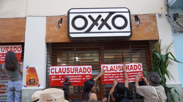 “Clausuran” OXXO de Oaxaca