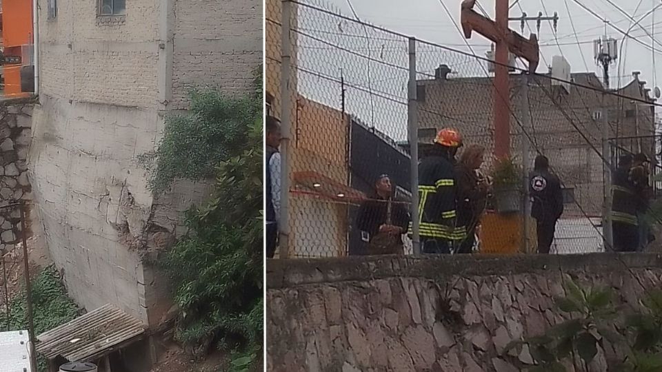 Las familias que rentaban en el edificio ya encontraron un nuevo lugar para vivir, pero quienes habitan en las casas de abajo siguen sin saber qué pasará con ellos, ya que prácticamente viven en la calle.