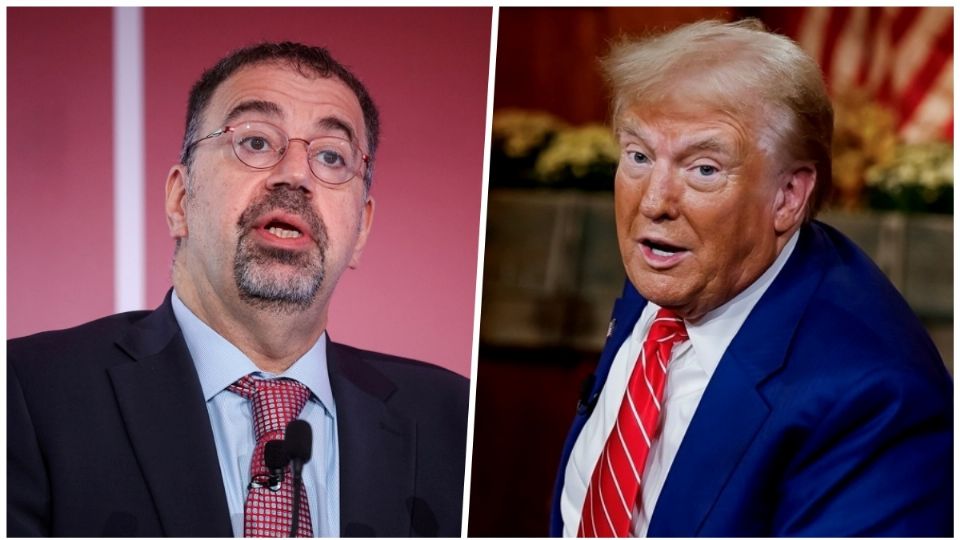 Daron Acemoglu, uno de los ganadores del Nobel de Economía 2024, y el candidaro republicano Donald Trump