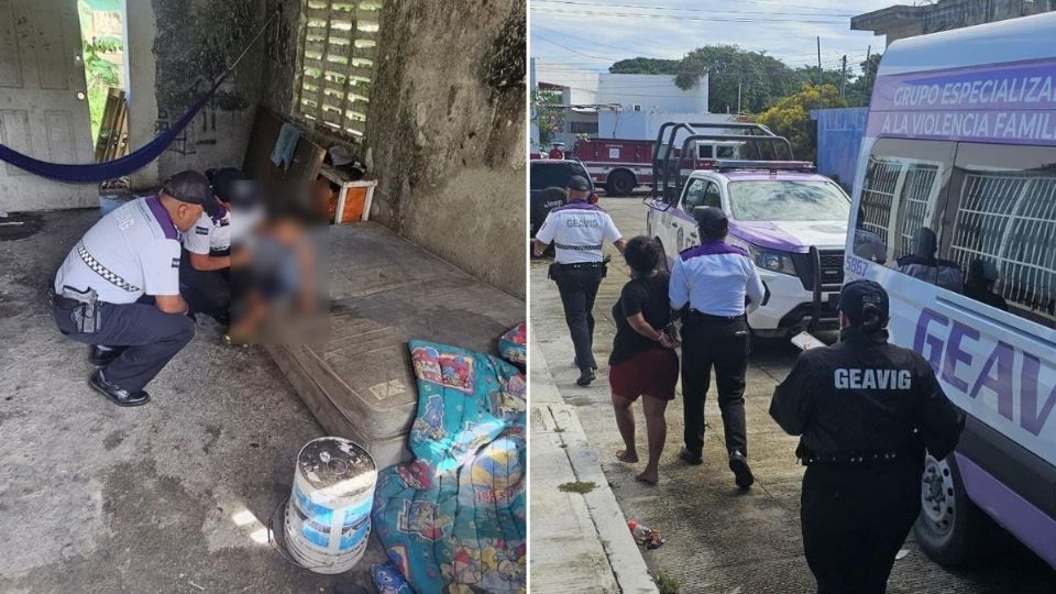 Así hallaron a un niño de 4 años tras el intento de su madre por venderlo en Cancún.