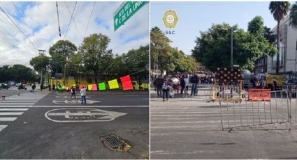 Bloqueos y peregrinación colapsan vialidad en la CDMX