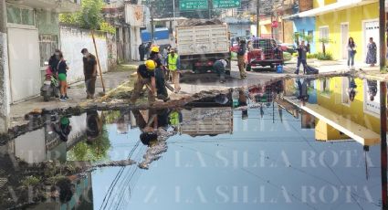 Vuelca tráiler con combustible en Nogales; suspenden clases y cierran vialidad