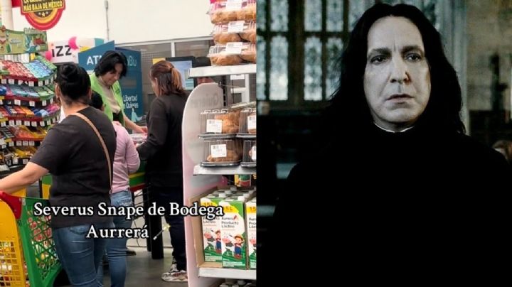 Encuentran al Severus Snape mexicano trabajando en un Aurrera; VIDEO es viral en TikTok