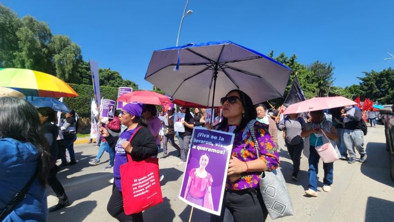 Exigen reaparición con vida de la abogada mixe, en Oaxaca