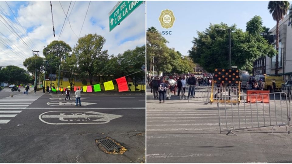 En la Basílica de Guadalupe hay cortes a la circulación por el arribo de peregrinos de la Diócesis de Atlacomulco.