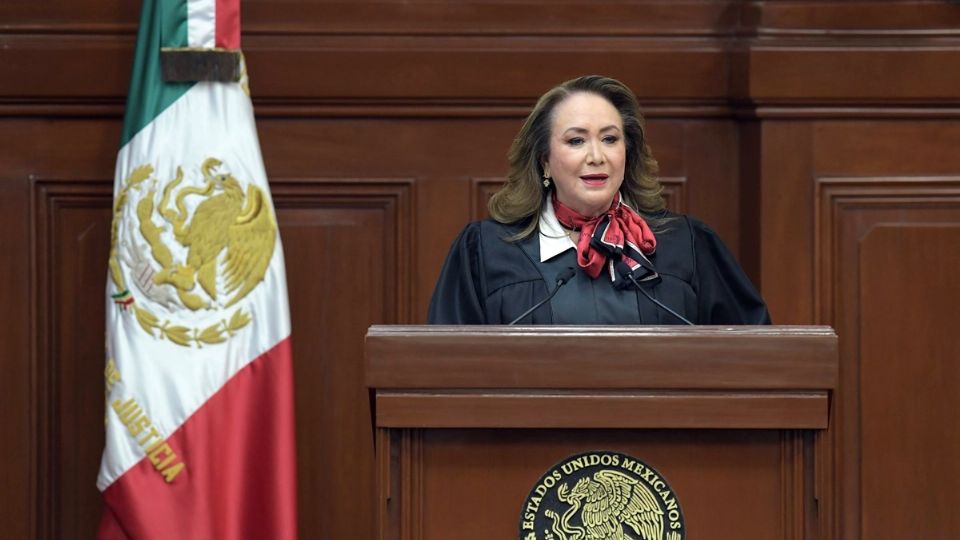 Yasmín Esquivel, ministra de la Suprema Corte de Justicia de la Nación.