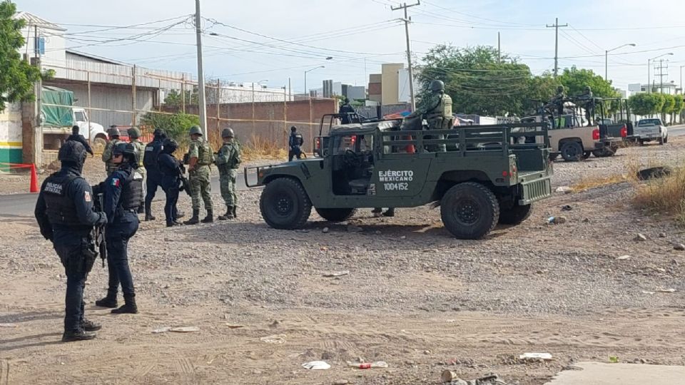 Ejército abate a seis personas en Culiacán durante un enfrentamiento