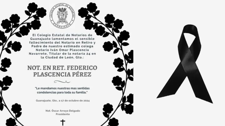 Fallece el notario leonés Federico Plascencia Pérez