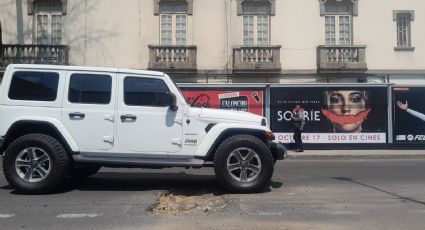 Baches en colonia Juárez: conductores desembolsan hasta 4,000 pesos en llantas por caídas en zanjas