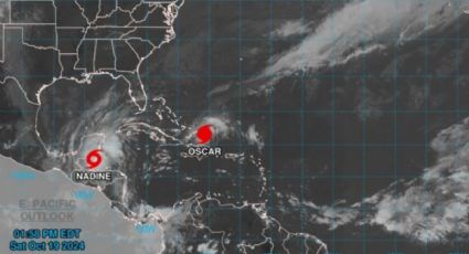 Oscar se intensifica a huracán de categoría 1 frente a costa de las Bahamas