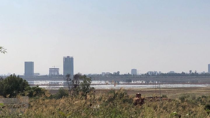 Triste pero cierto: se reduce el nivel del agua de la Presa de El Palote